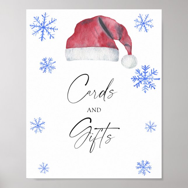 Poster Chapéu de Pai Natal - CARTÕES E PRESENTES (Frente)