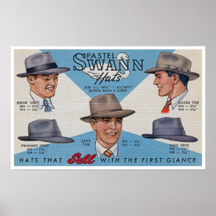 Pôster Chapéus de Swann!