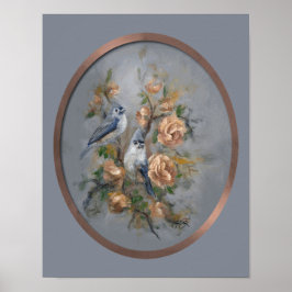 Poster Chapim-de-penacho 11x14"