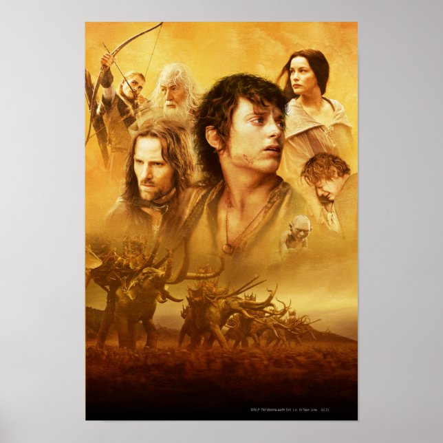 Poster Character Collage (Frente)