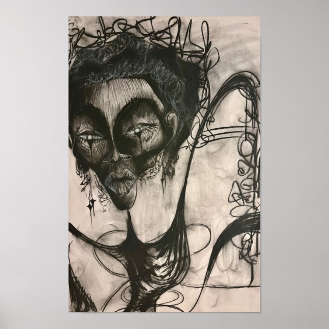 Poster charcoal drawing (Frente)