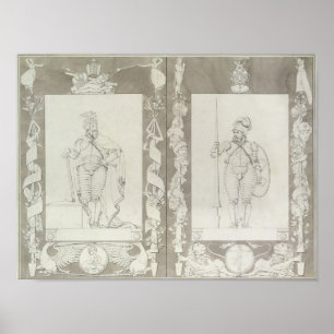 Pôster Charlemagne e Heymon, 1804-5