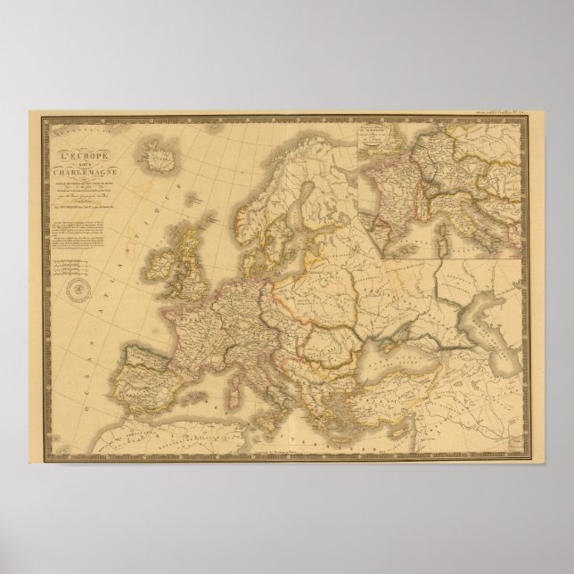 Pôster Charlemagne Empire (Frente)