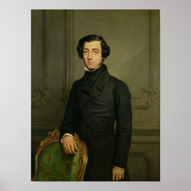 Poster Charles-Alexis-Henri Clerel de Tocqueville 1850 (Frente)