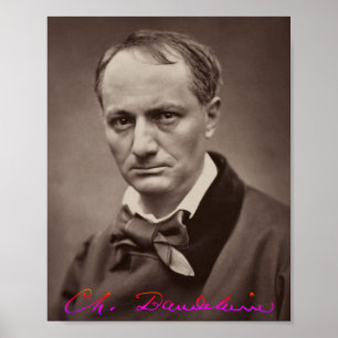 Poster Charles Baudelaire