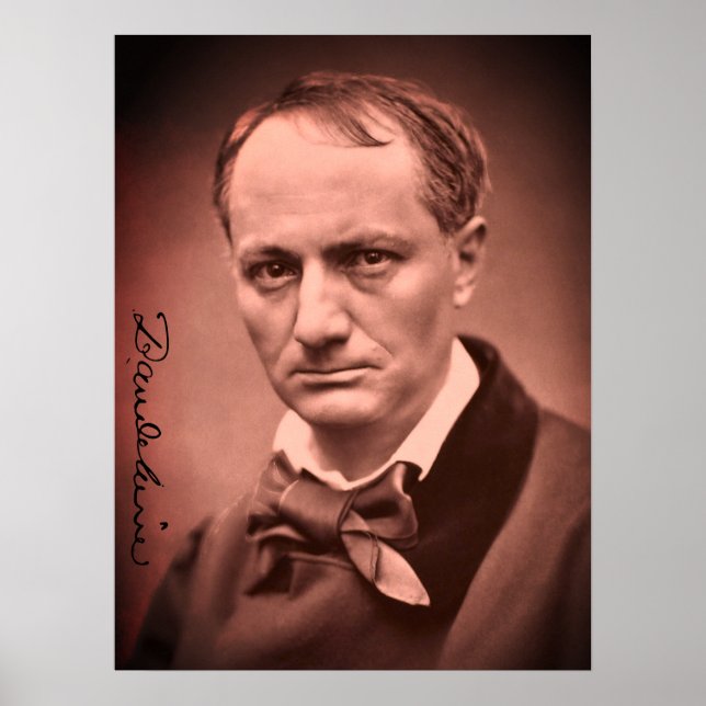 Poster Charles Baudelaire (Frente)