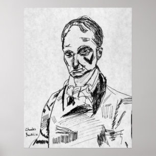 Pôster Charles Baudelaire