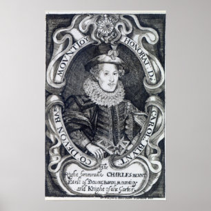 Poster Charles Blount, 8o Baron Mountjoy