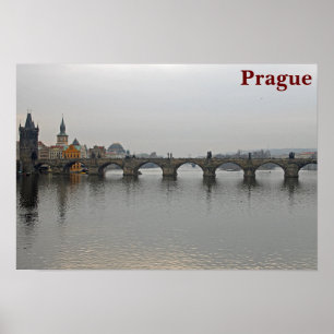 Poster Charles Bridge, Praga