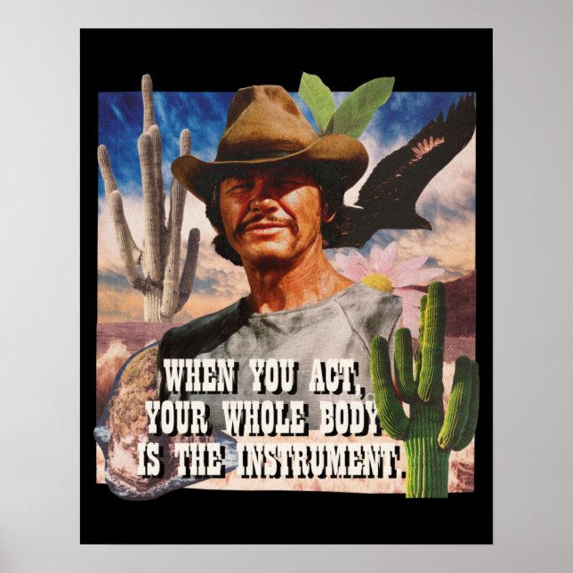 Poster Charles Bronson (Frente)