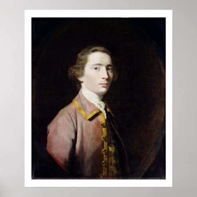 Poster Charles Carroll of Carrollton, c.1763 (óleo em can (Frente)