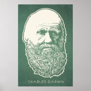 Poster Charles Darwin