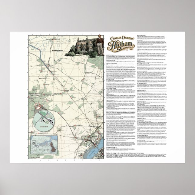 Poster Charles Dickens' Higham (Frente)