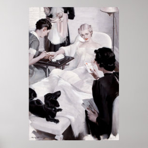 Pôster Charles Edward Chambers: Manicure