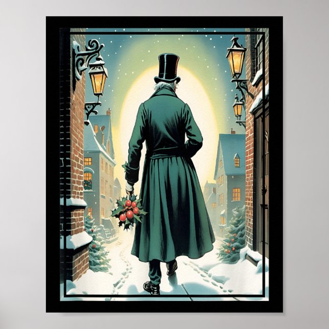Poster Charles Ens Christmas Click Book Ebenezer Scrooge (Frente)