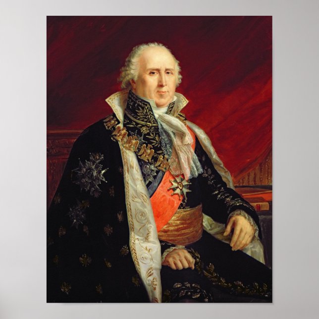 Pôster Charles-Francois Lebrun Duque da Sola (Frente)