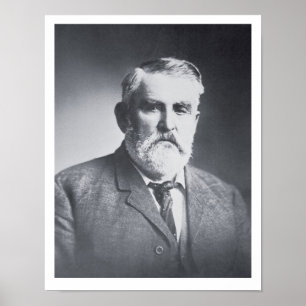 Pôster Charles Goodnight (foto de b/w)