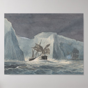 Poster Charles Hamilton Smith - A Passagem de Erebus