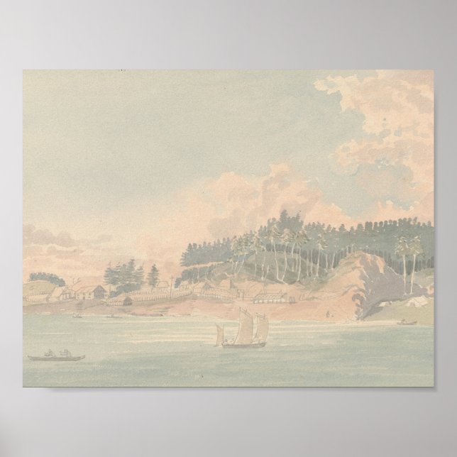 Poster Charles Hamilton Smith - Friendly Cove (Frente)