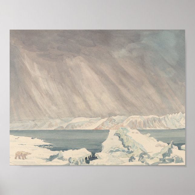 Poster Charles Hamilton Smith - Spitzbergen, Bearing (Frente)