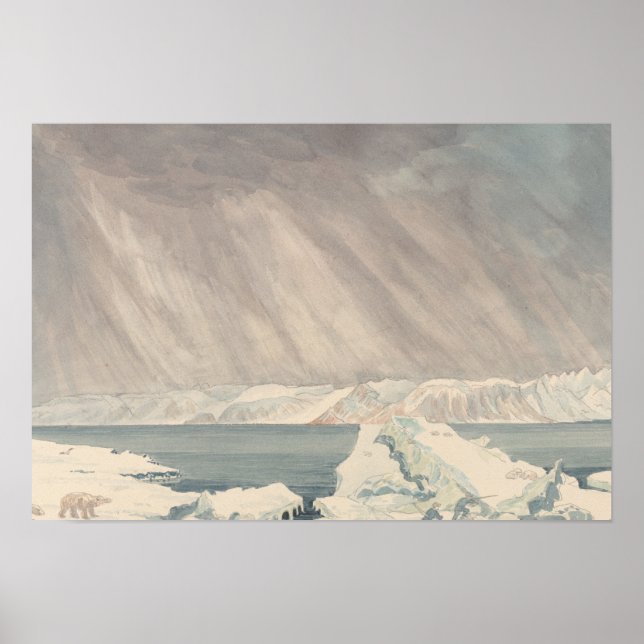 Poster Charles Hamilton Smith - Spitzbergen, Bearing (Frente)