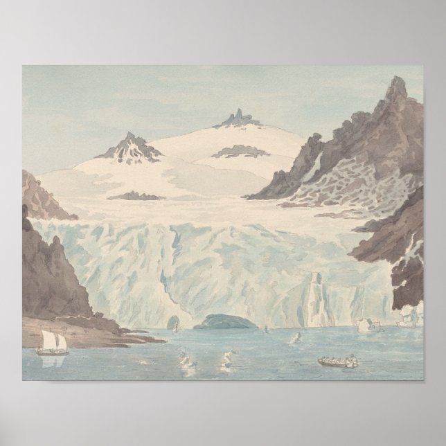 Poster Charles Hamilton Smith - Visão de um Iceberg (Frente)