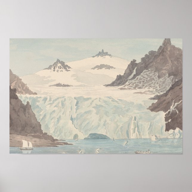 Poster Charles Hamilton Smith - Visão de um Iceberg (Frente)