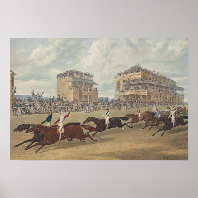 Poster Charles Hunt - Doncaster Great St Leger (Frente)