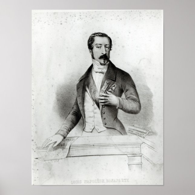 Pôster Charles Louis Napoleon Bonaparte (Frente)