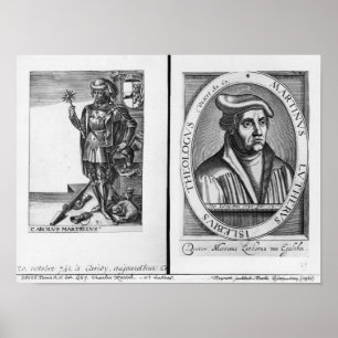 Poster Charles Martel e Martin Luther