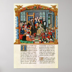 Poster Charles o corajoso, duque de Borgonha