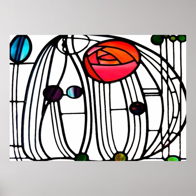 POSTER CHARLES RENNIE MACKINTOSH (Frente)