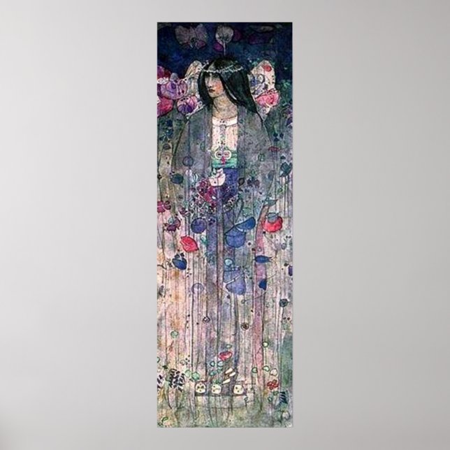Poster Charles Rennie Mackintosh Em Fairyland 1897 (Frente)