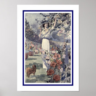 Poster Charles Robinson illustration