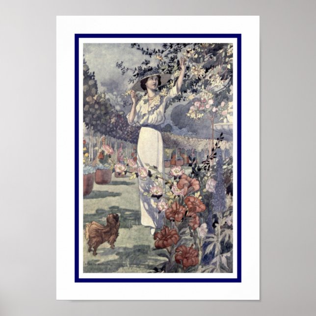 Poster Charles Robinson illustration (Frente)