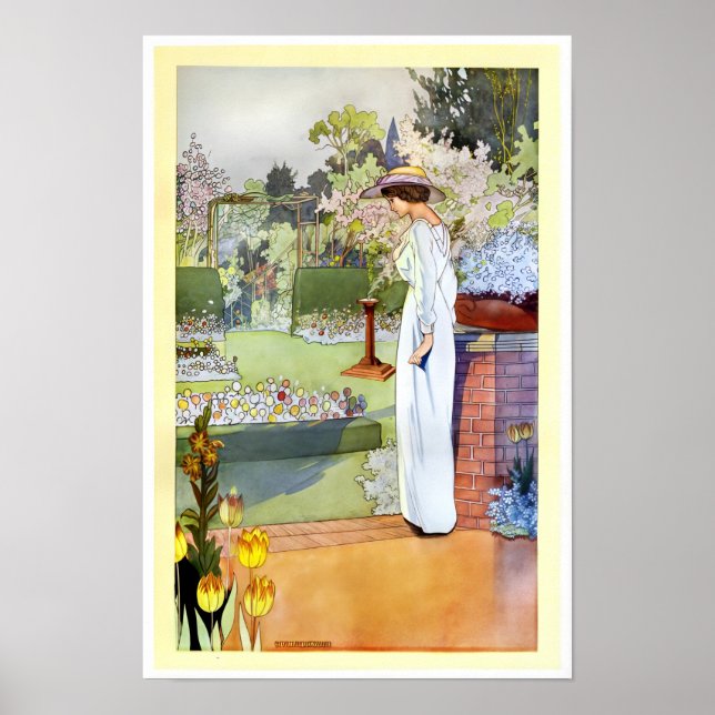 Poster Charles Robinson - Nosso Jardim Sentimental 1914 (Frente)