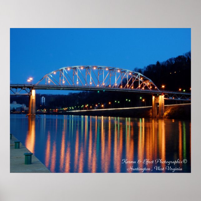 Pôster Charleston Night Life (Frente)