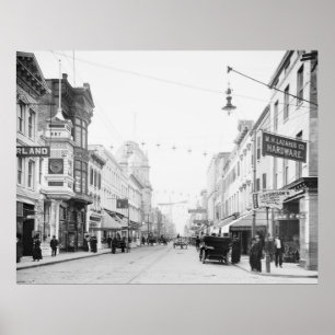 Poster Charleston, SC, 1910