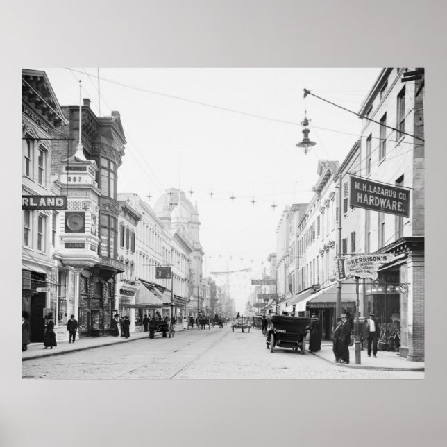 Poster Charleston, SC, 1910 (Frente)