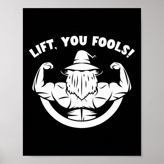 Poster Charlian Minds - Weightlifting Bodybuilding  (Frente)