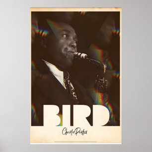 Poster Charlie “Bird” Parker Original Licenciado Oficialm
