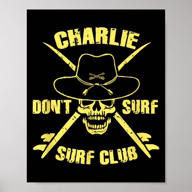 Poster Charlie Don't Surf  (Frente)