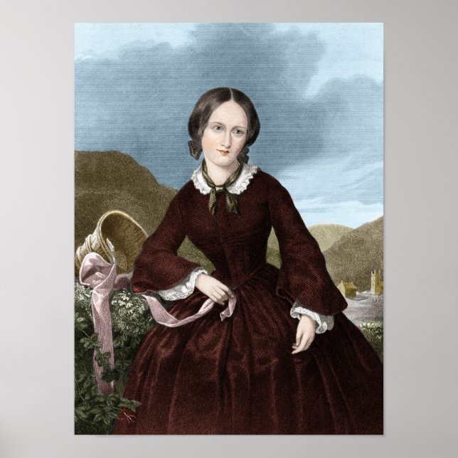 Poster Charlotte Bronte (Frente)