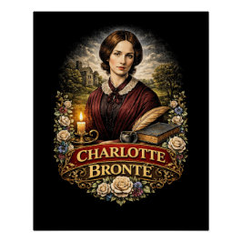 Pôster Charlotte Brontë