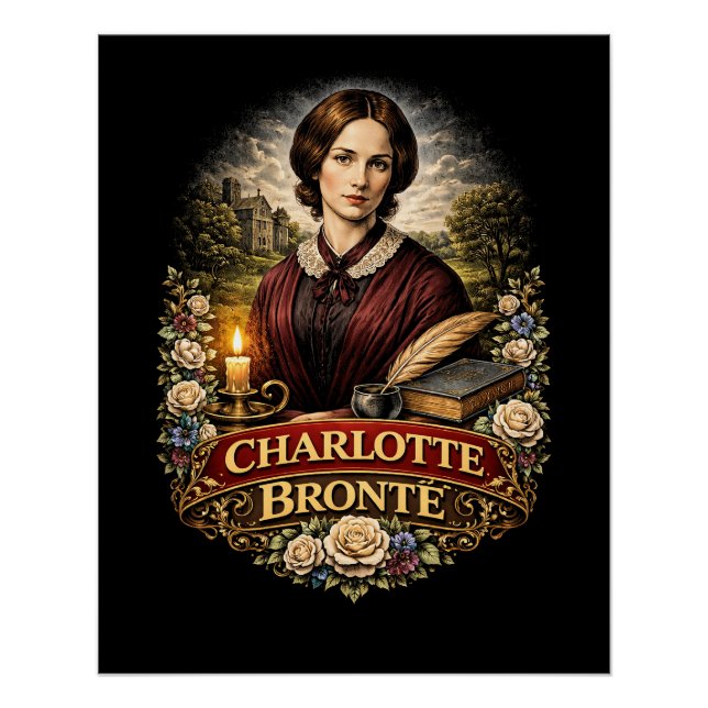 Pôster Charlotte Brontë (Frente)