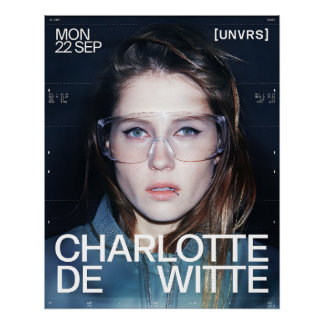 Pôster Charlotte de Witte [UNVRS] 