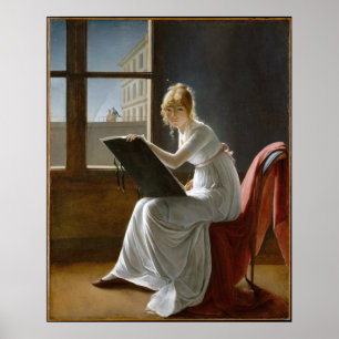 Pôster Charlotte du Val d'Ognes por Marie-Denise Villers