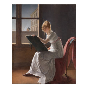 Pôster Charlotte du Val d'Ognes por Marie Denise Villers