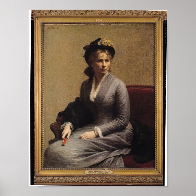 Pôster Charlotte Dubourg 1882 (Frente)