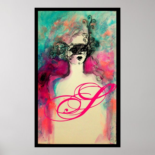 POSTER CHARM MONOGRAM (Frente)